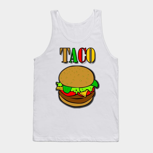 tACO t-sHIRT Tank Top by APOCALYPTIK